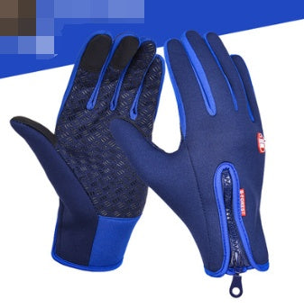 Touchscreen fleece-lined winter gloves – photo 12