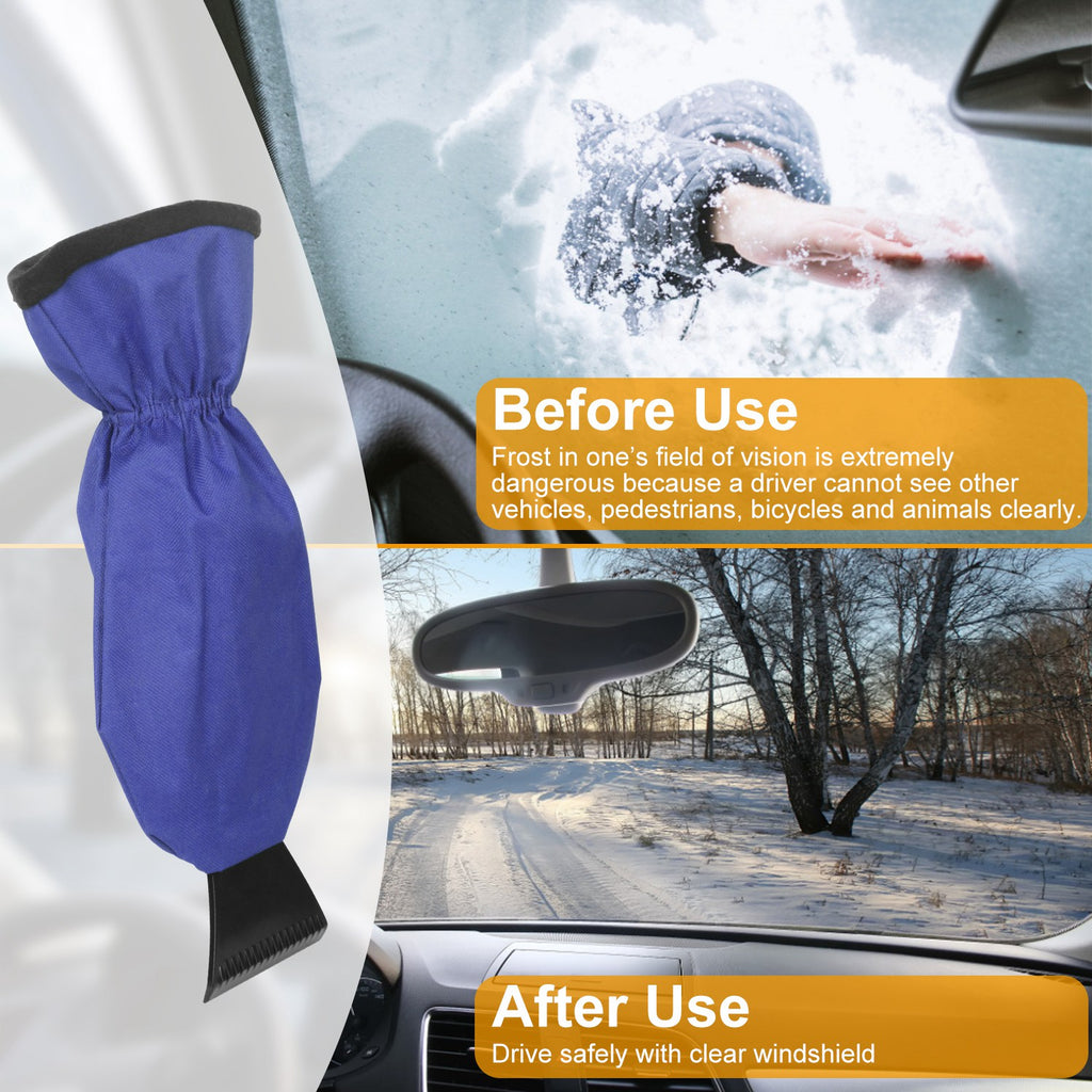 Fleece-lined ice scraper mitt – photo 5