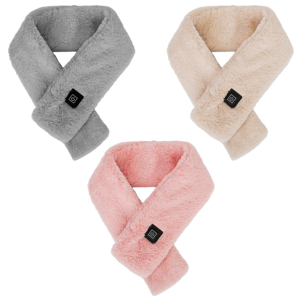 USB heated scarf with 3 heat settings – photo 5