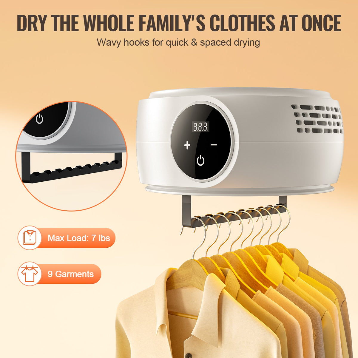 Portable clothes dryer with drying bag – photo 9